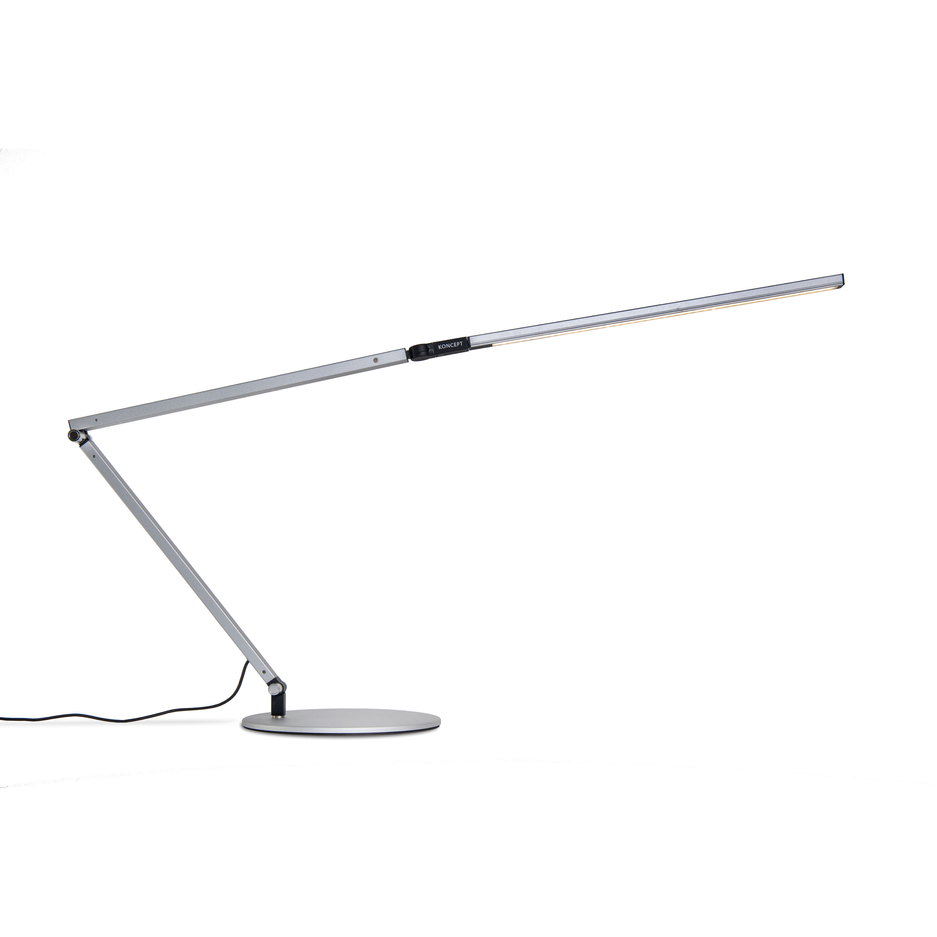 Z-Bar 16.42 inch 7.50 watt Silver Desk Lamp Portable Light
